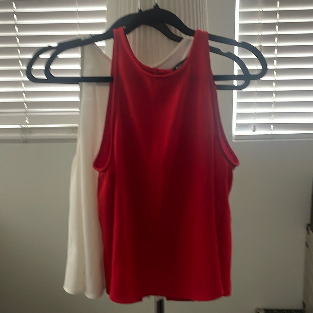 Bundle EUC American Apparel Crepe Sleeveless Backless Tops